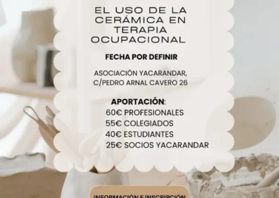 Uso de la cerámica en la terapia ocupacional