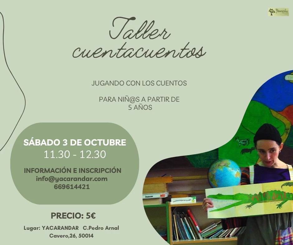 Taller Cuentacuentos octubre 26
